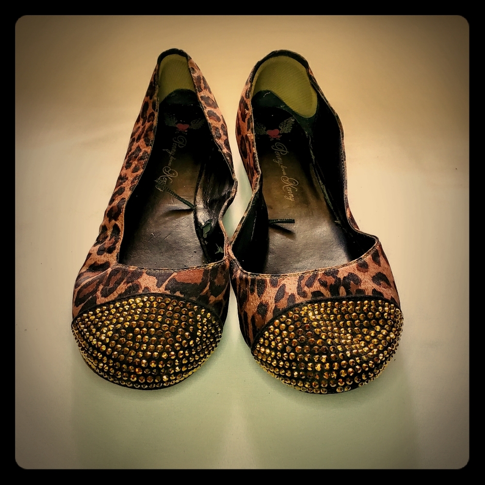 Penny Loves Kenny Leopard Print Ballerina …